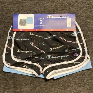 Champion Girls 2 Pack Shorts